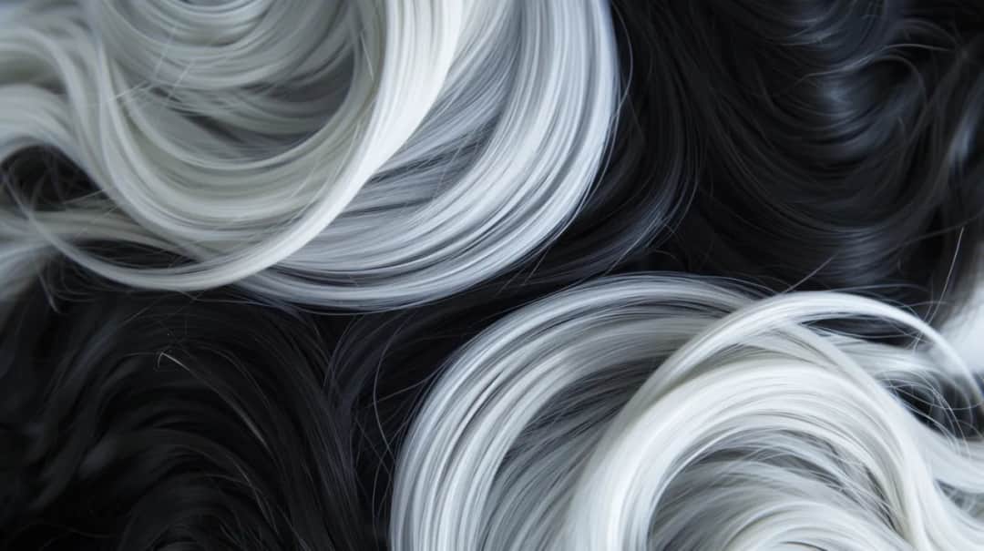 Czarno-białe włosy: Jak uzyskać efekt bez niszczenia?