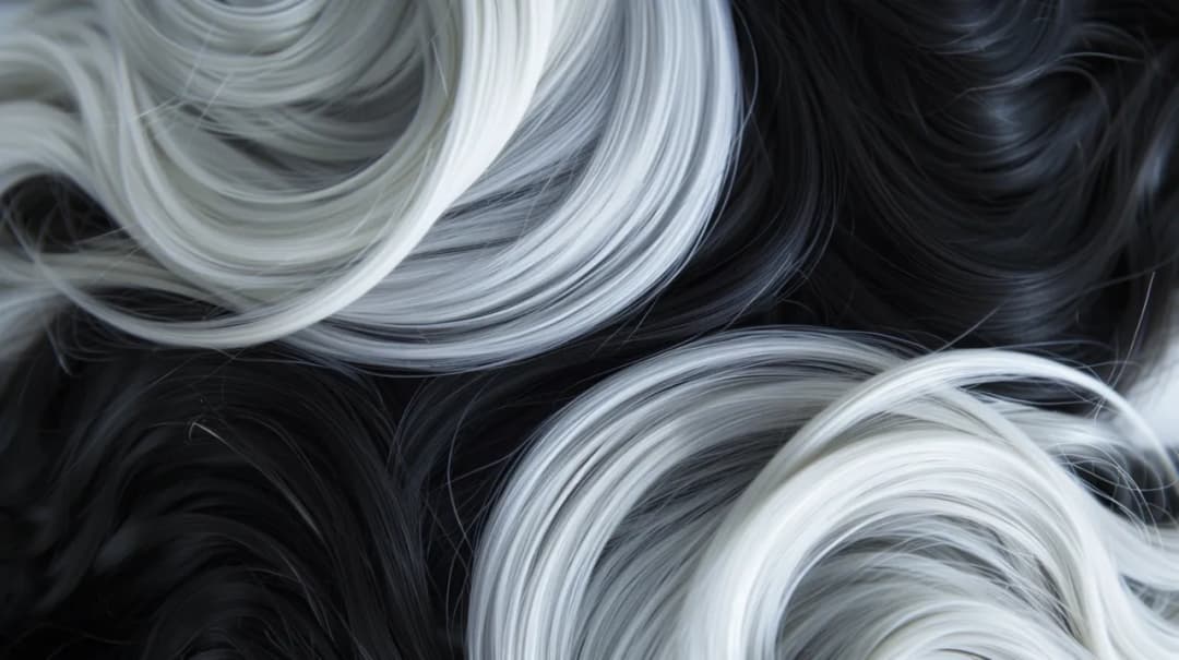 Czarno-białe włosy: Jak uzyskać efekt bez niszczenia?
