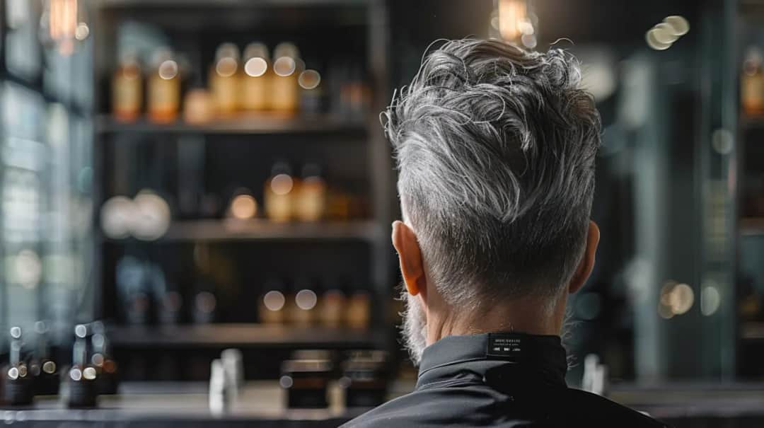 Srebrne włosy męskie: Jak osiągnąć modny siwy look?