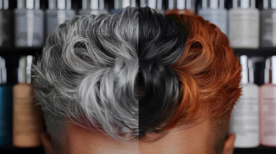 Farba dla mężczyzn: Jak naturalnie ukryć siwe włosy?