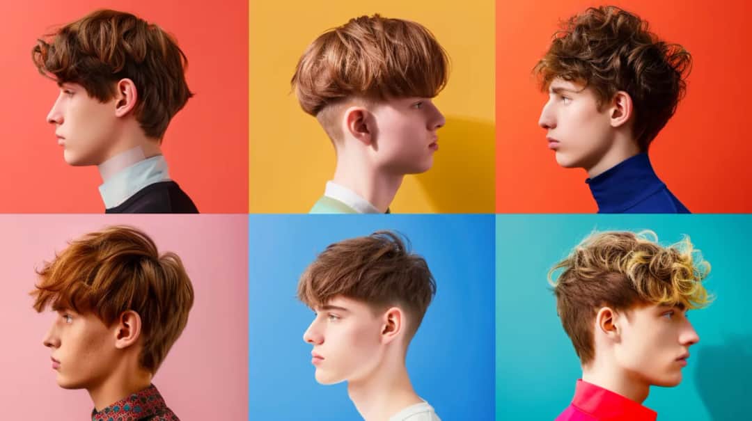 Chłopcy z grzywką: 6 modnych fryzur na każdą długość włosów
