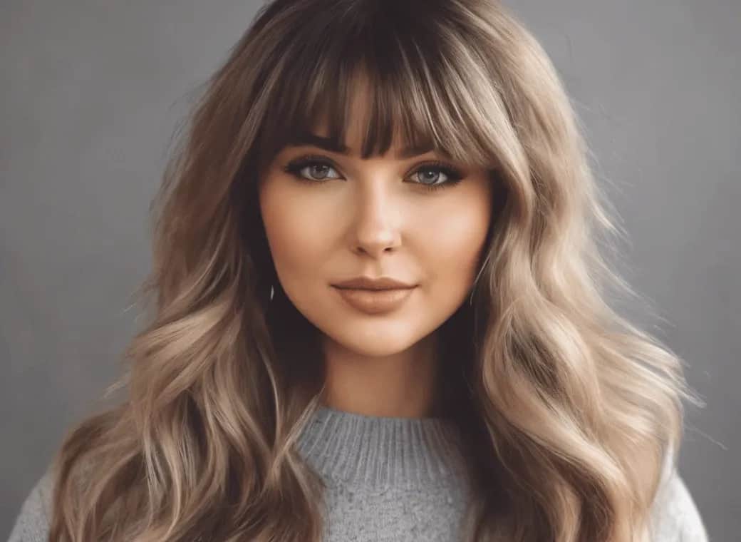 Idealna grzywka do okrągłej twarzy: unikaj błędów i stwórz harmonię.