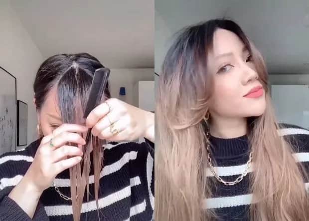 Jak samodzielnie obciąć i stylizować długą grzywkę na boki?