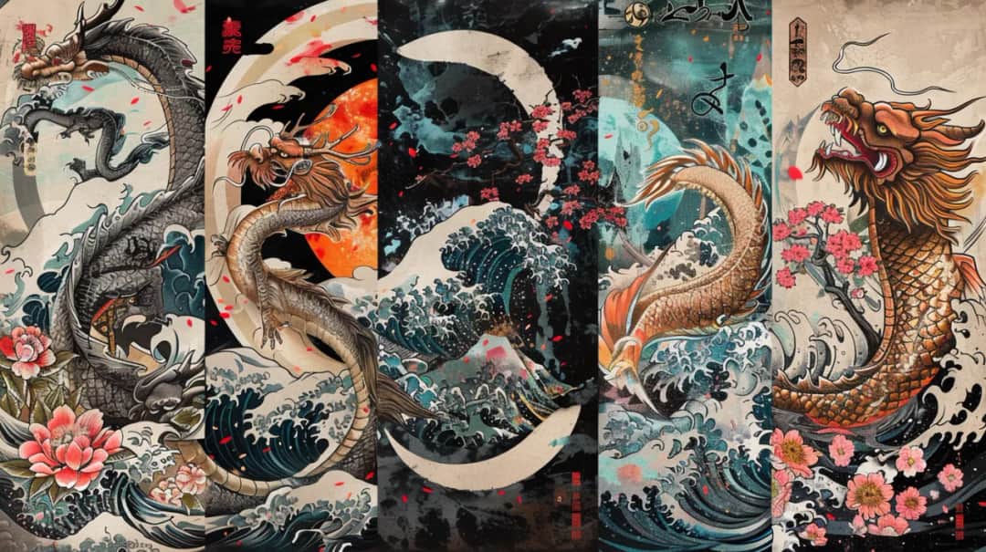 Japońskie wzory tatuaży: Znaczenie 5 kultowych motywów