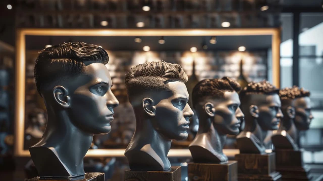 Męskie krótkie fryzury: 7 cięć dla różnych typów twarzy