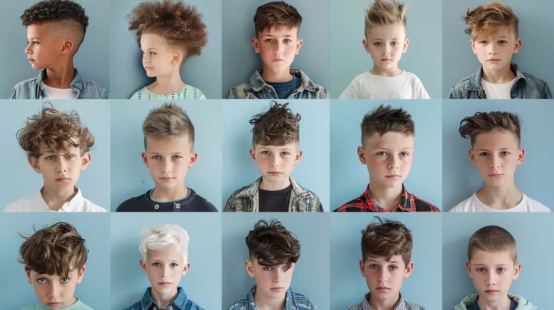 Fryzury dla chłopców: 9 modnych cięć na każdą okazję